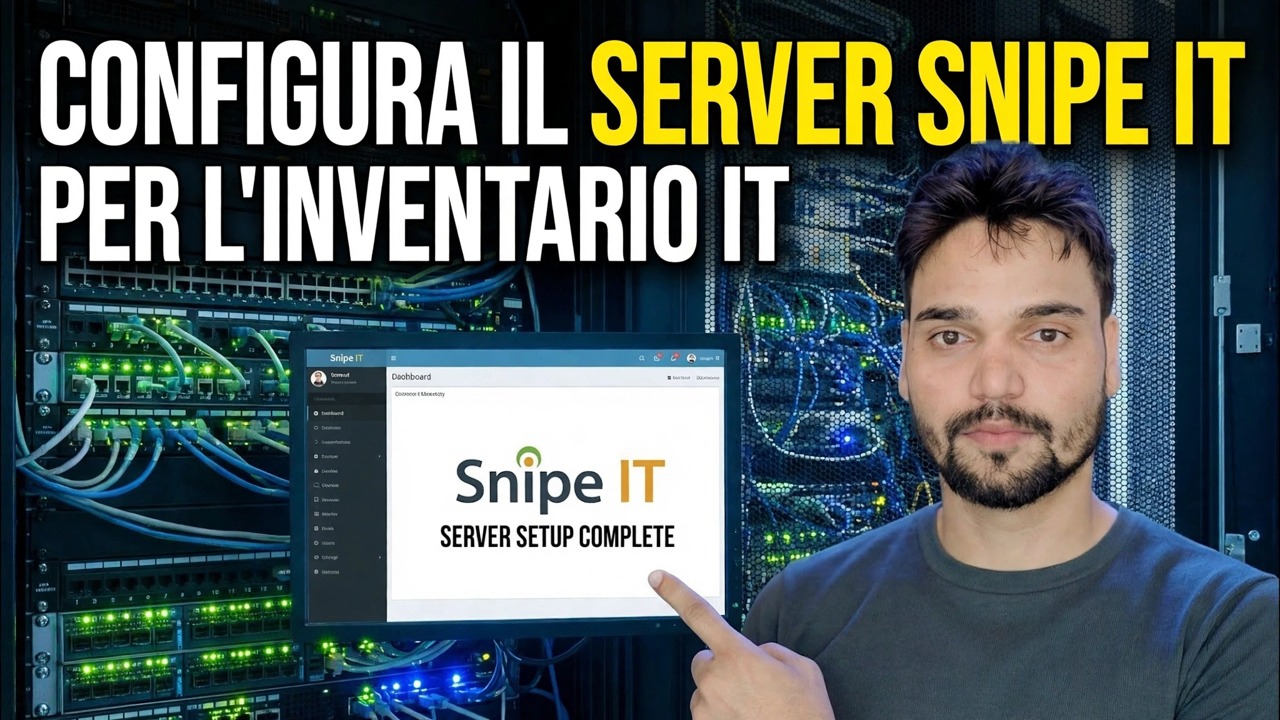 Installa Snipe-IT in 5 minuti 🔥 Guida completa alla configurazione della gestione delle risorse