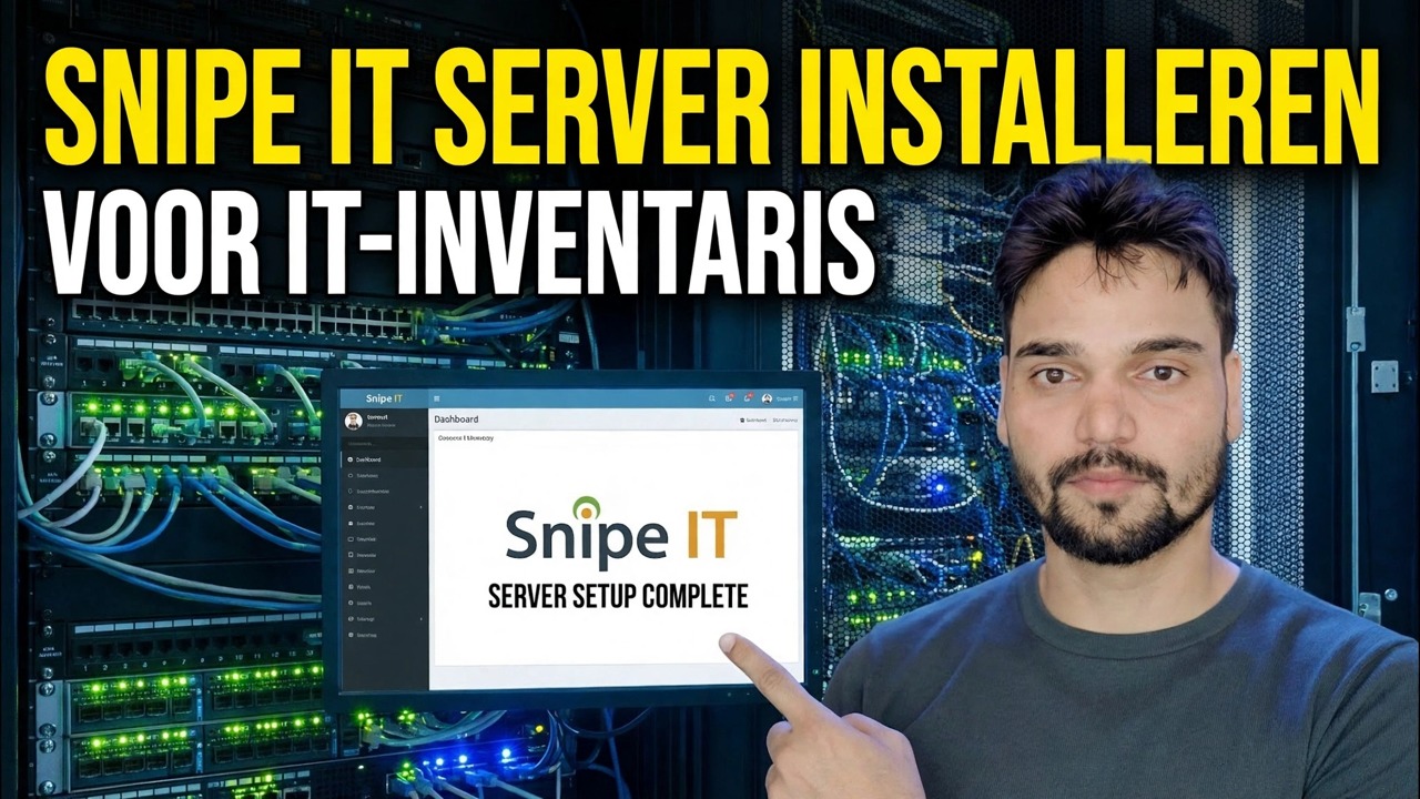 Installeer Snipe-IT in 5 minuten 🔥 Volledige installatiehandleiding voor Asset Management