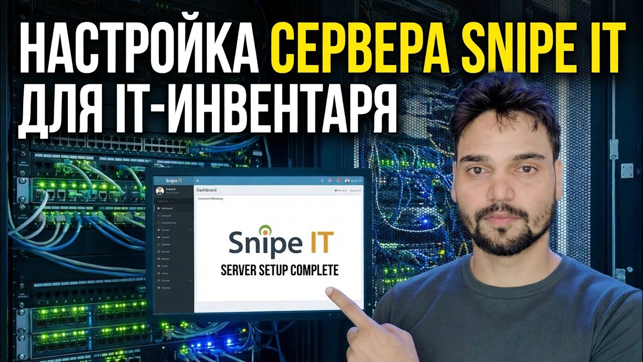 Установите Snipe-IT за 5 минут 🔥 Полное руководство по настройке Asset Management