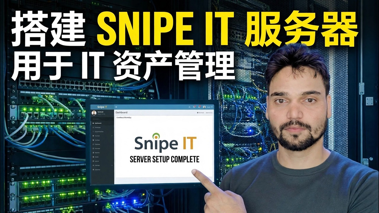 5 分钟内安装 Snipe-IT 🔥 完整的资产管理设置指南