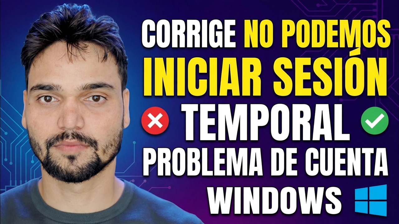 No podemos iniciar sesión en la solución de su cuenta 🔥 Solución de error de perfil temporal