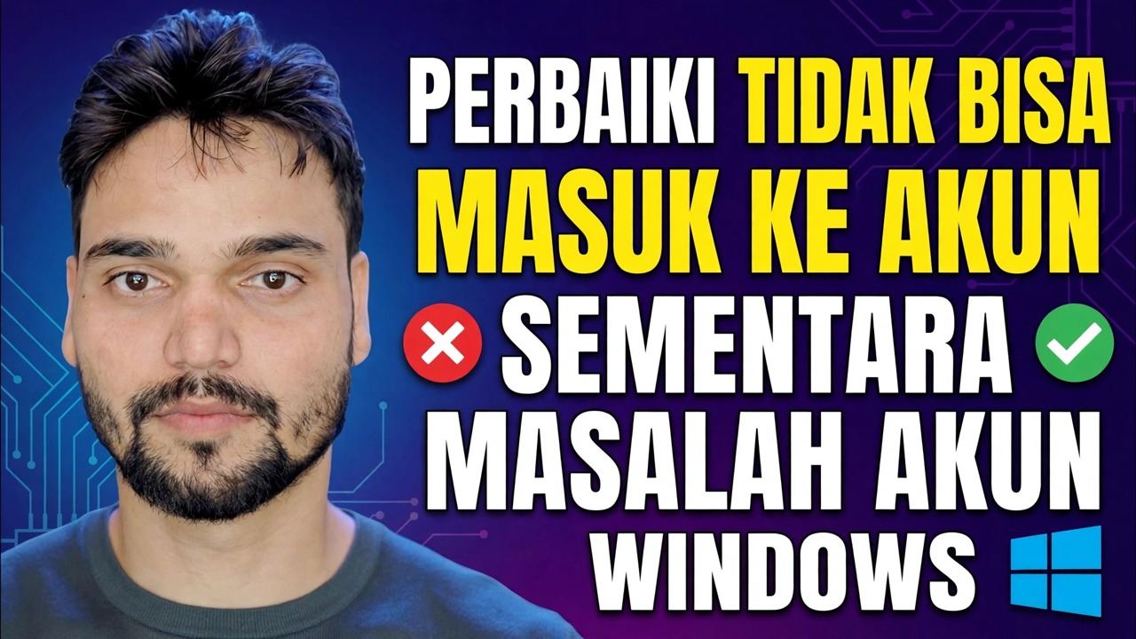 Kami Tidak Dapat Masuk ke Akun Anda Perbaiki 🔥 Solusi Kesalahan Profil Sementara