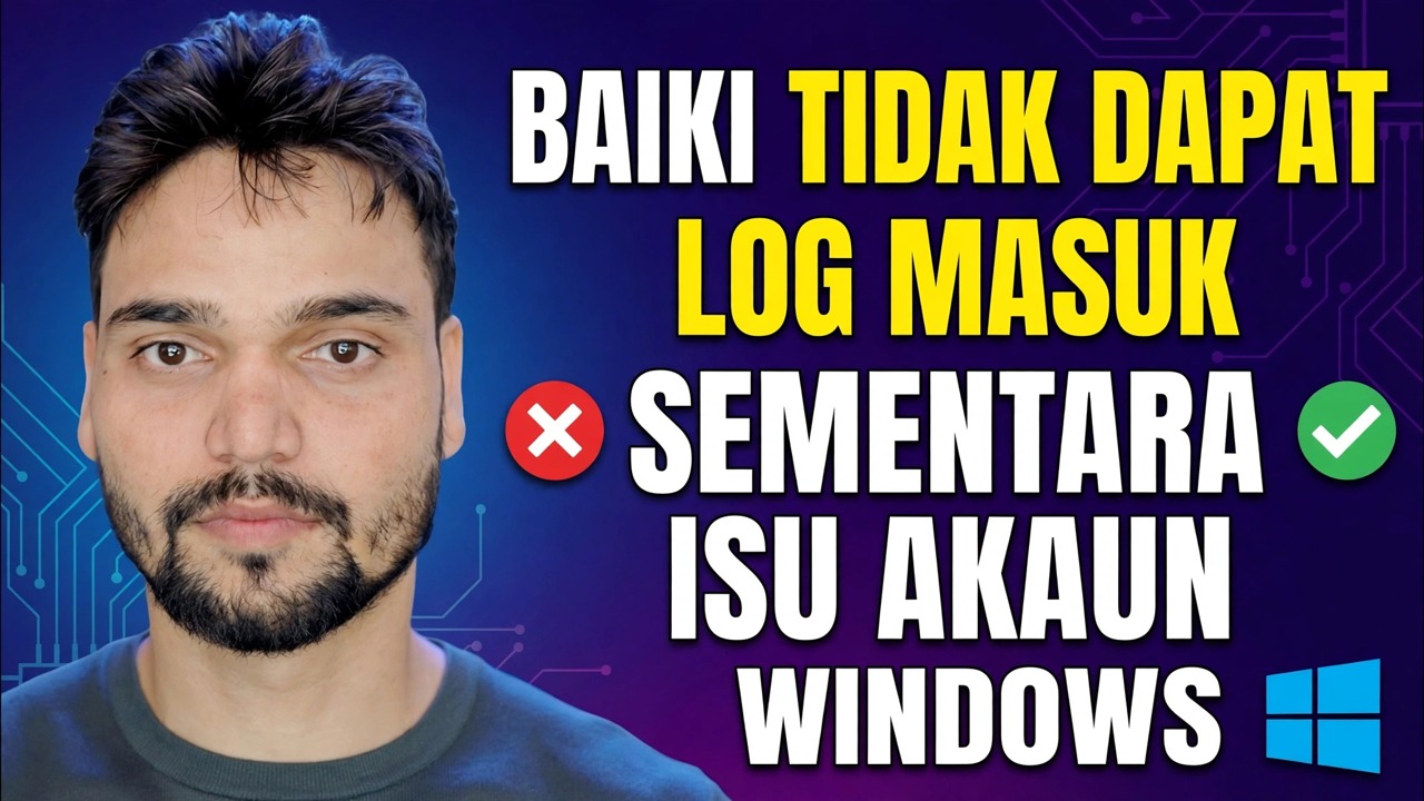 Kami Tidak Boleh Log Masuk ke Akaun Anda Betulkan 🔥 Penyelesaian Ralat Profil Sementara
