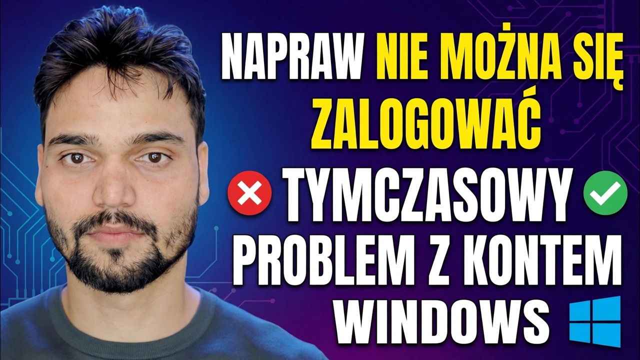 Nie możemy zalogować się na Twoje konto Napraw 🔥 Rozwiązanie tymczasowego błędu profilu