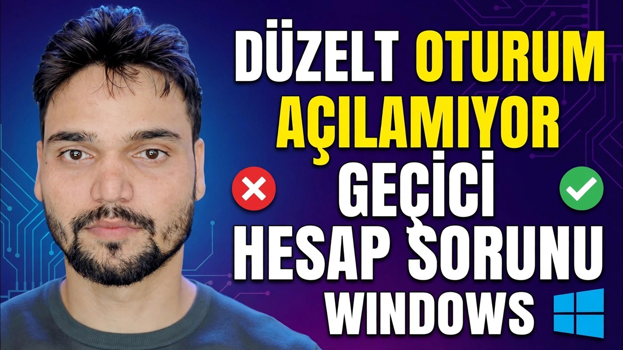 Hesabınıza Giriş Yapamıyoruz Düzeltme 🔥 Geçici Profil Hatası Çözümü