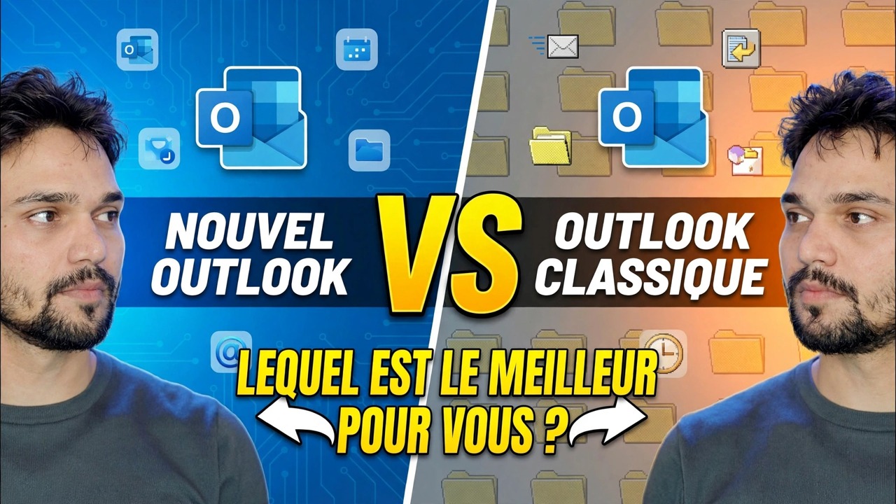 Nouvelle application Outlook et Outlook classique 🔥 GRANDES différences