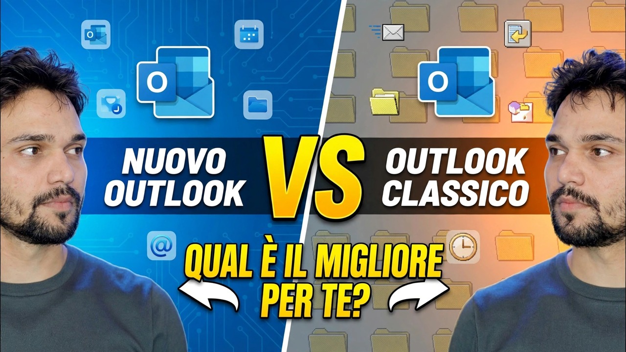 Nuova app Outlook vs Outlook classico 🔥 GRANDI differenze