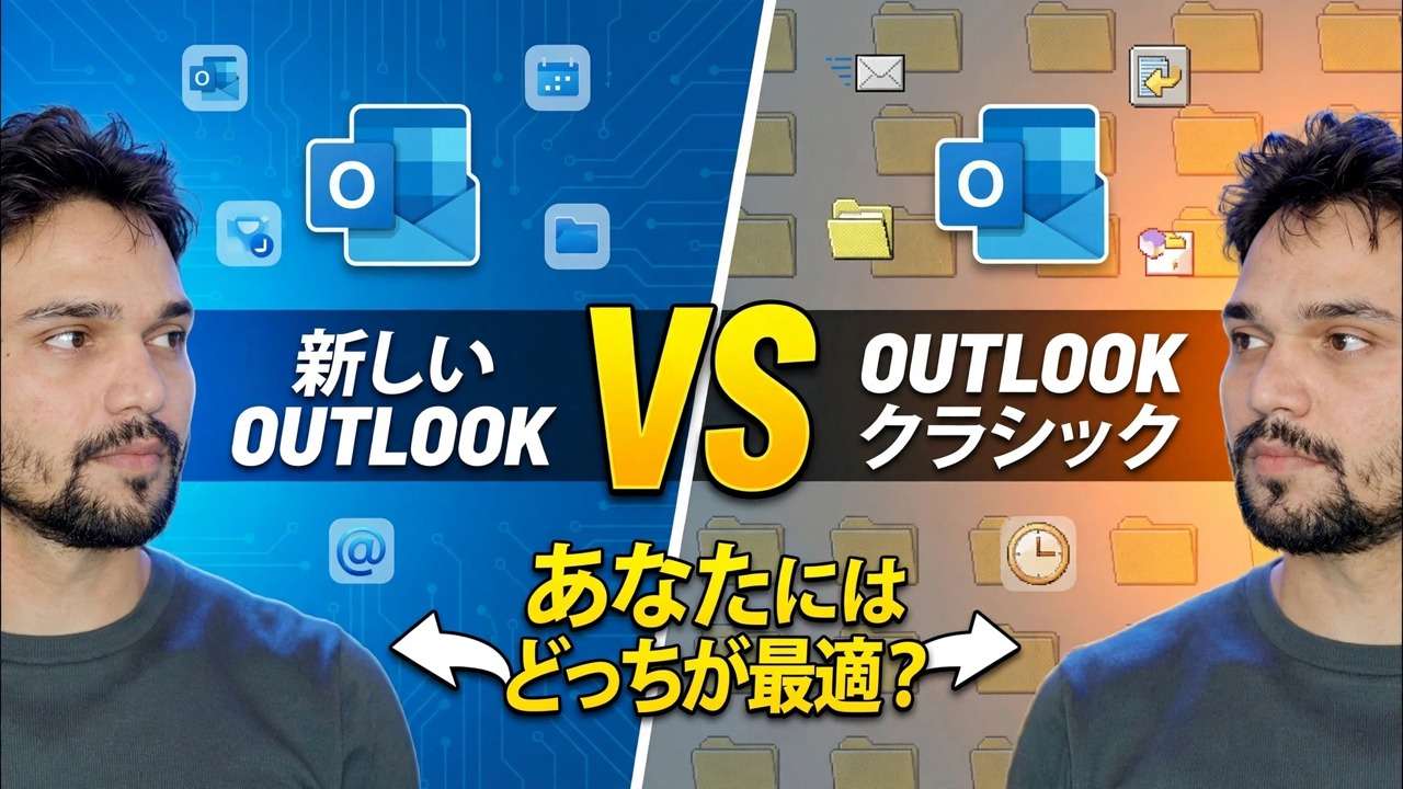 新しい Outlook アプリと従来の Outlook 🔥 大きな違い