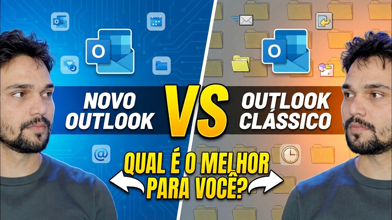 Novo aplicativo Outlook vs Outlook clássico 🔥 GRANDES diferenças