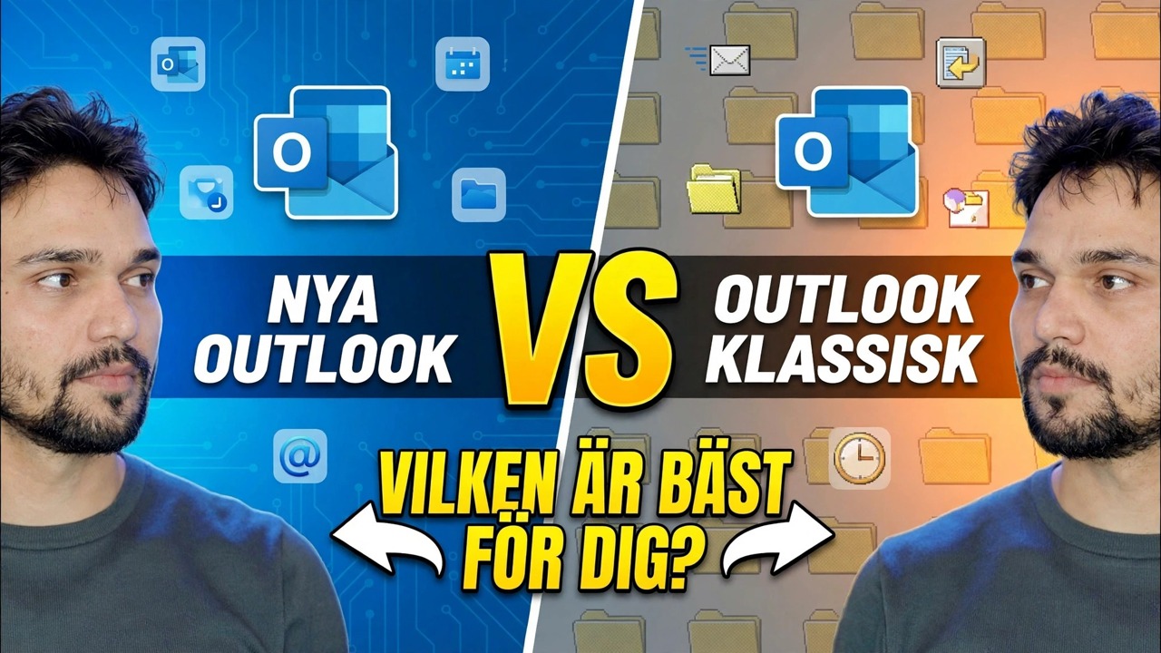 Ny Outlook-app vs klassisk Outlook 🔥 STORA skillnader