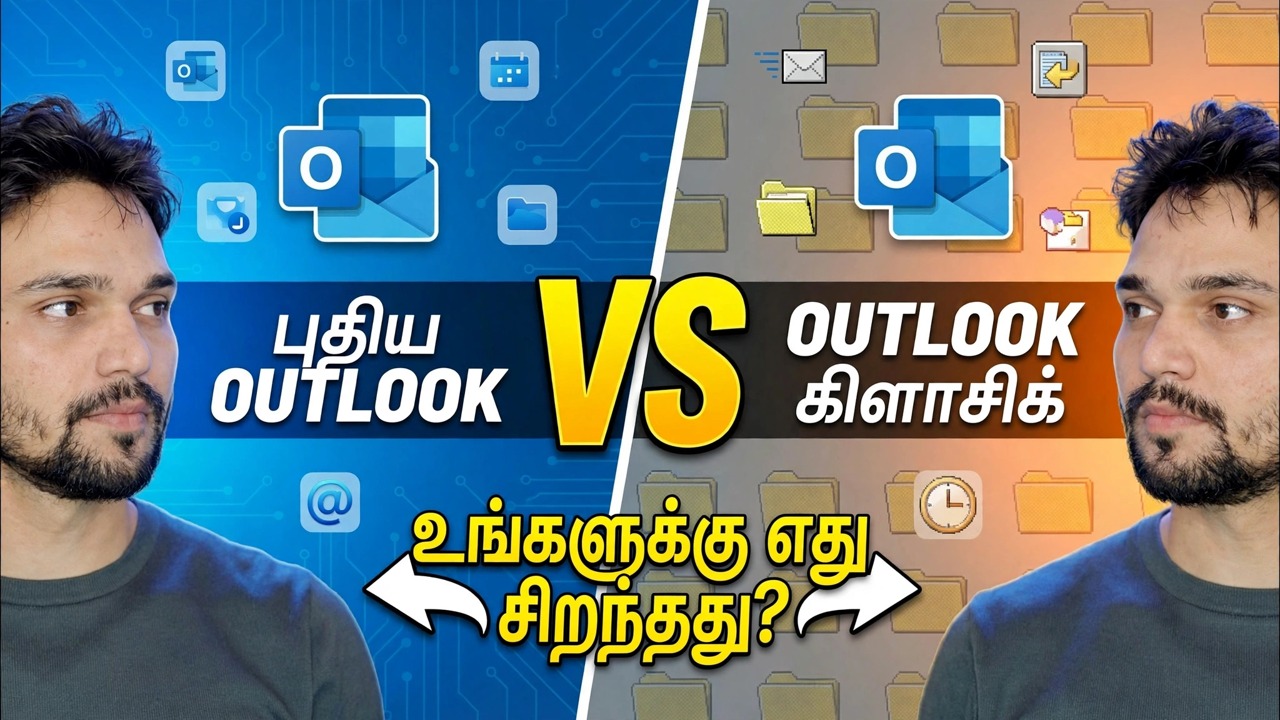 புதிய அவுட்லுக் ஆப் vs கிளாசிக் அவுட்லுக் 🔥 பெரிய வித்தியாசங்கள்