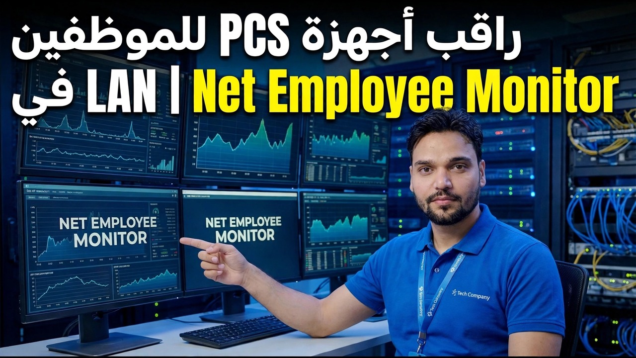 مراقبة أجهزة الكمبيوتر للموظفين في الشبكة المحلية