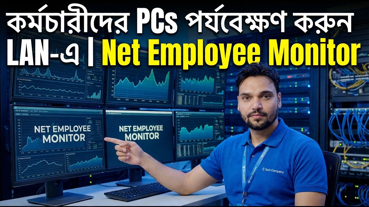 LAN এ কর্মচারী পিসি মনিটরিং