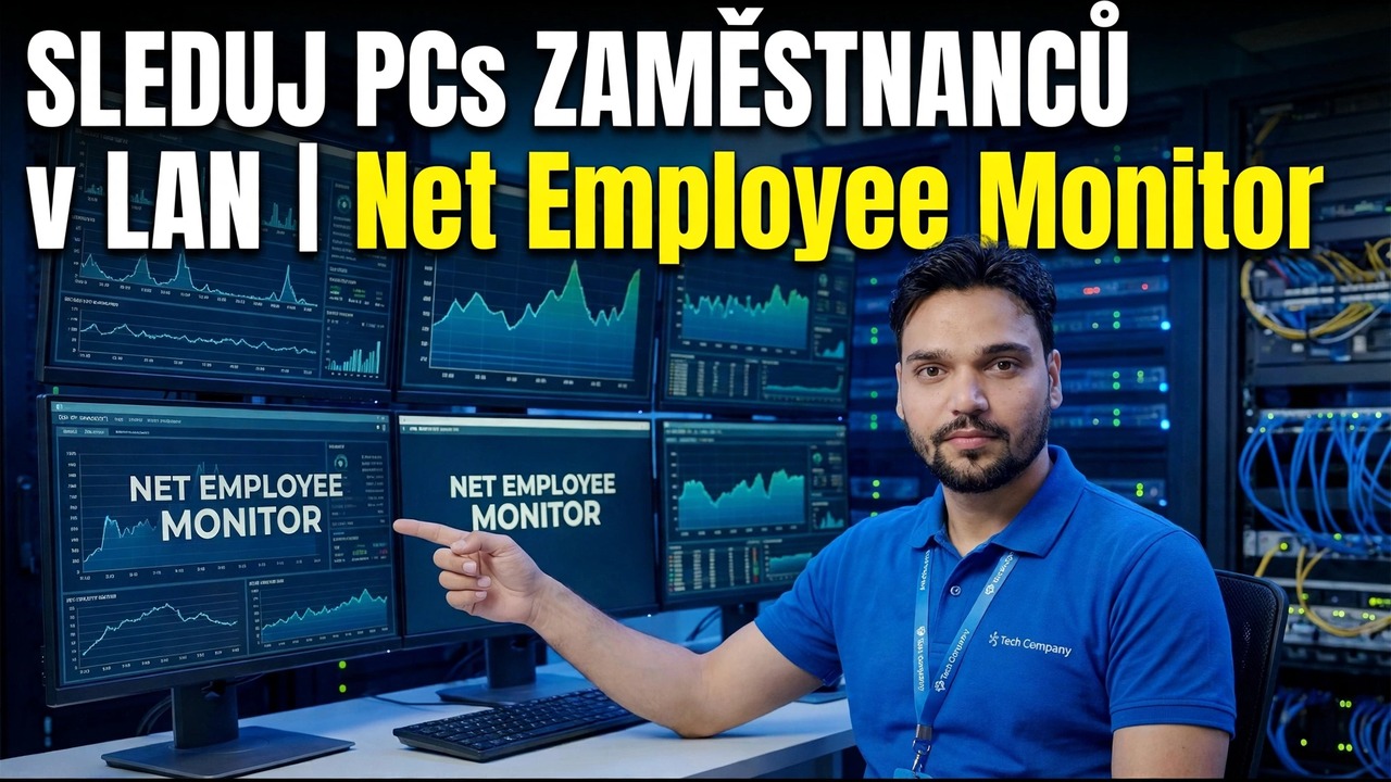 Monitorování PC zaměstnanců v LAN