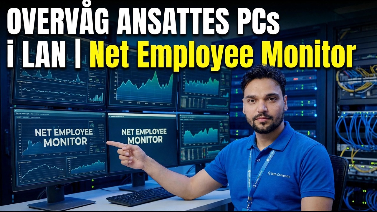 Medarbejder PC Overvågning i LAN