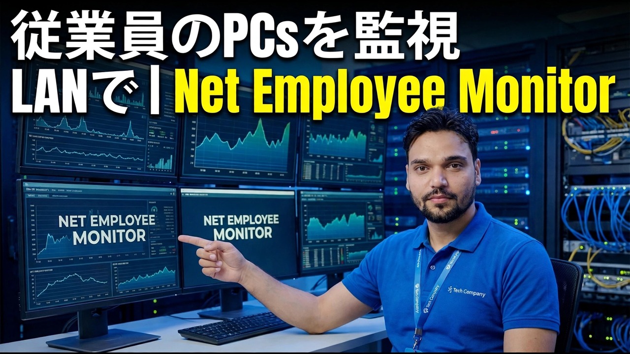 LAN内の従業員PC監視