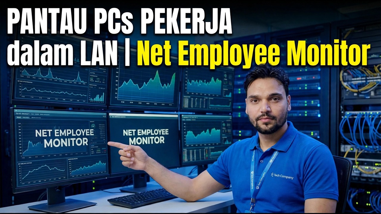Pemantauan PC Pekerja dalam LAN