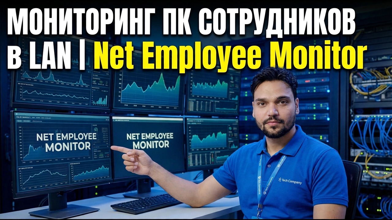 Мониторинг ПК сотрудников в локальной сети