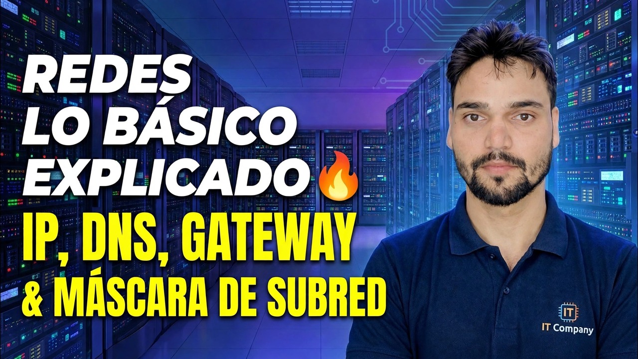 IP, DNS, puerta de enlace y máscara de subred 😳 Finalmente explicado de manera simple