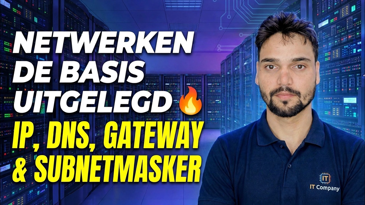 IP, DNS, Gateway & Subnetmasker 😳 Eindelijk eenvoudig uitgelegd