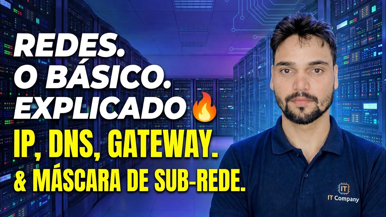 IP, DNS, gateway e máscara de sub-rede 😳 Finalmente explicado de forma simples