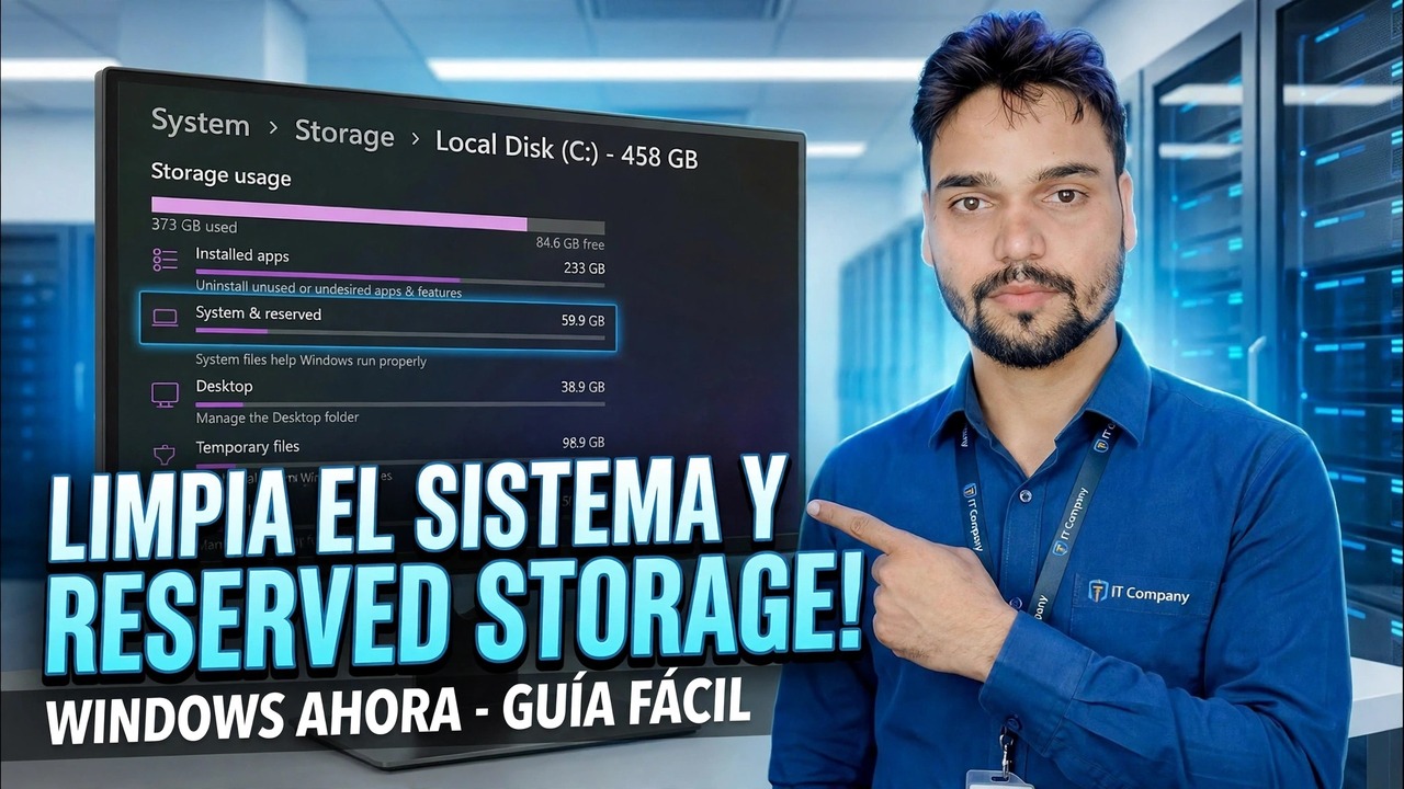 Desactive el almacenamiento reservado en Windows 11 😳 ¡Libere espacio AHORA!