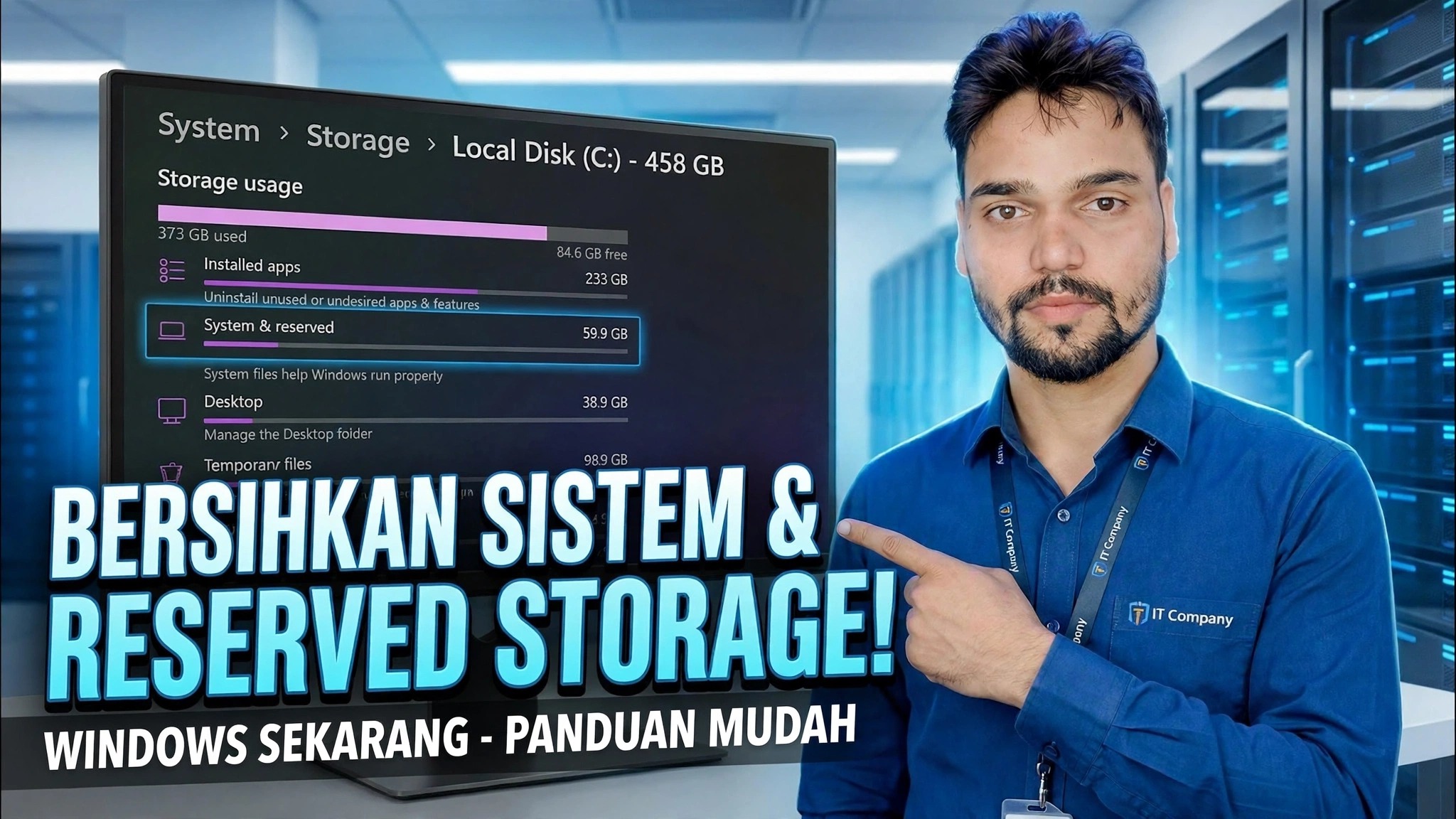 Nonaktifkan Penyimpanan Cadangan di Windows 11 😳 Kosongkan Ruang SEKARANG!