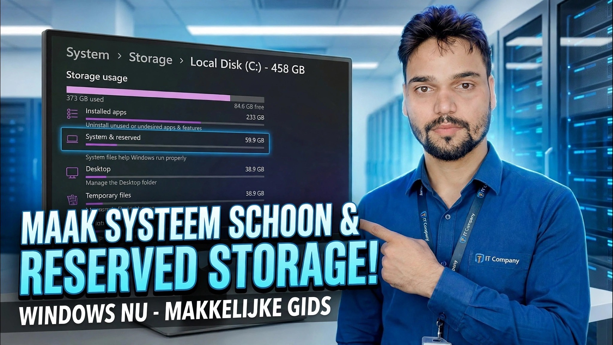Schakel gereserveerde opslag uit in Windows 11 😳 Maak NU ruimte vrij!