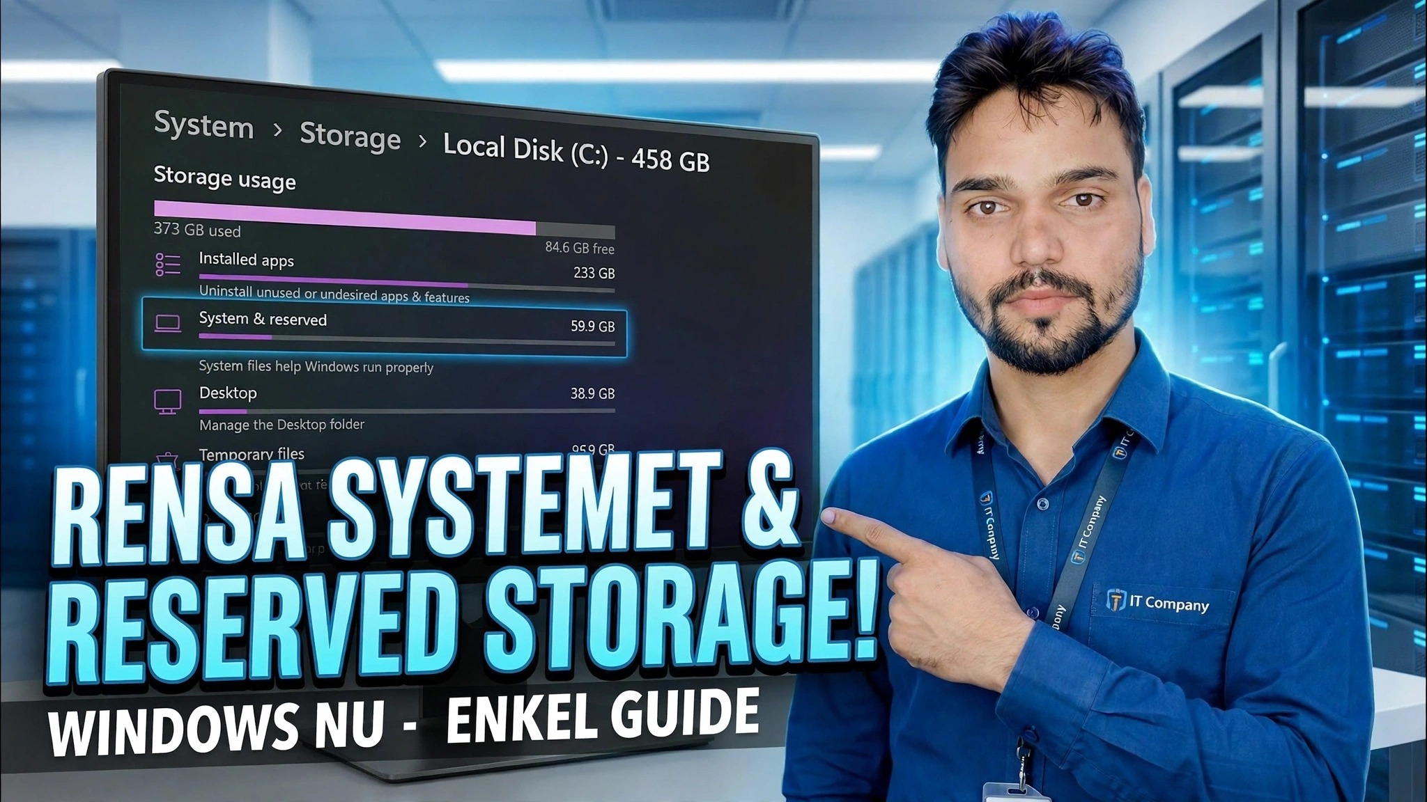 Inaktivera reserverad lagring i Windows 11 😳 Frigör utrymme NU!