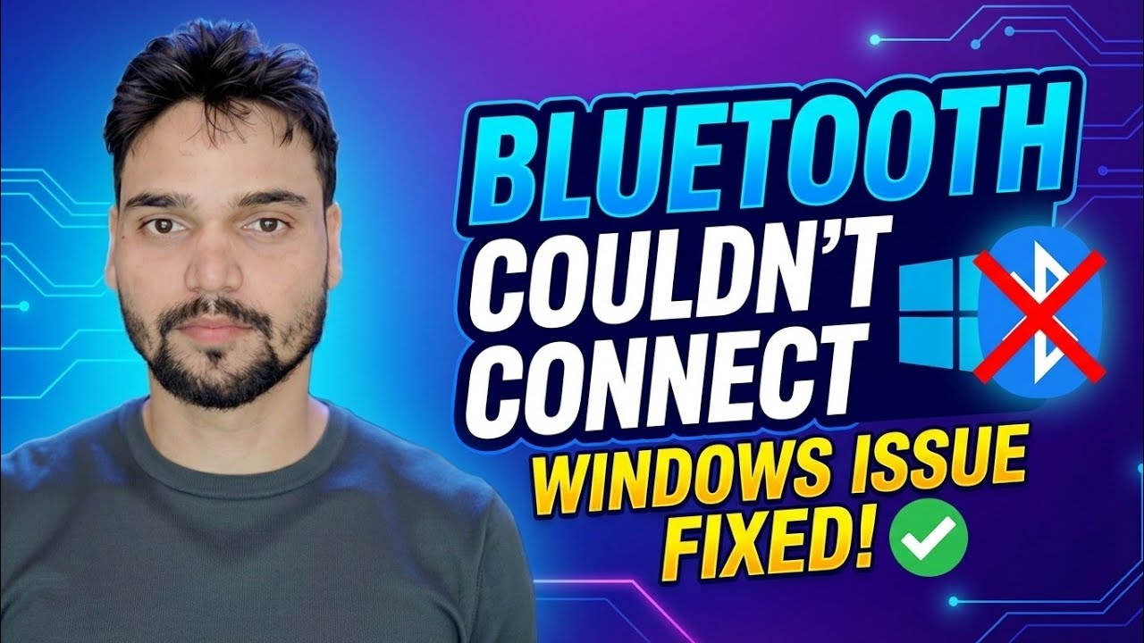 ब्लूटूथ कनेक्ट नहीं हो सका? 🔥 विंडोज़ में ड्राइवर फिक्स