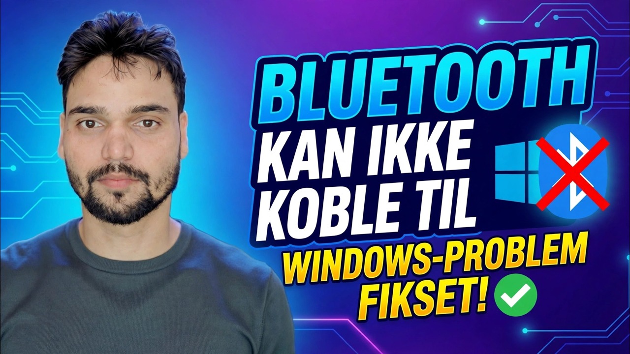 Bluetooth kunne ikke koble til? 🔥 Driverfiks i Windows