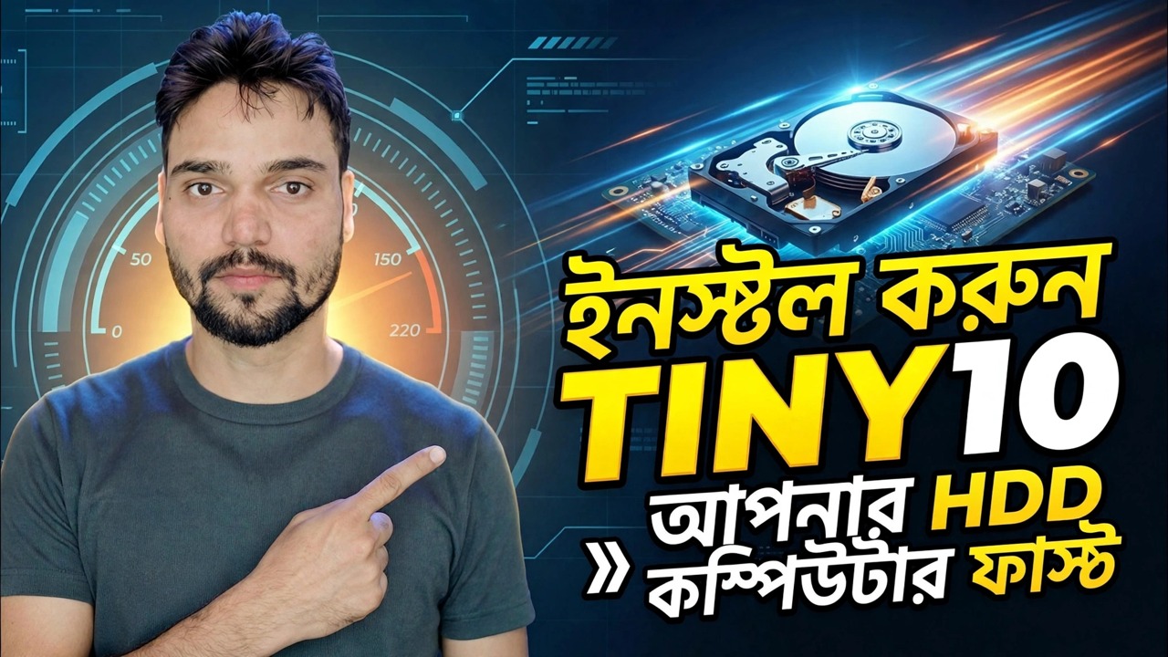 পুরানো স্লো পিসি থেকে দ্রুত ⚡