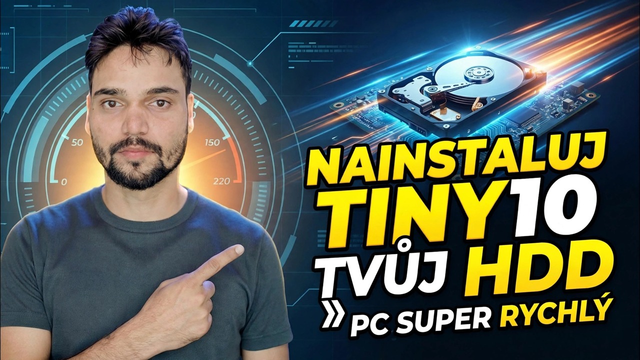 Staré pomalé PC na rychlé ⚡