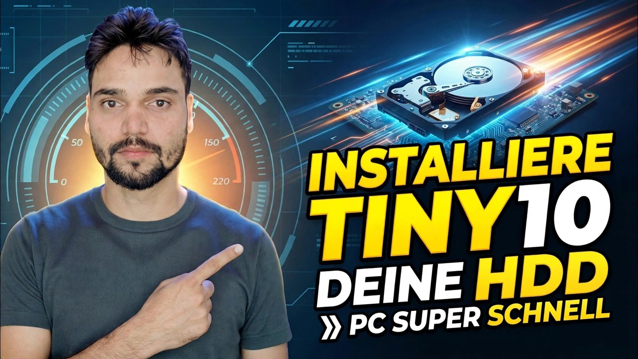 Vom alten langsamen PC zum schnellen ⚡