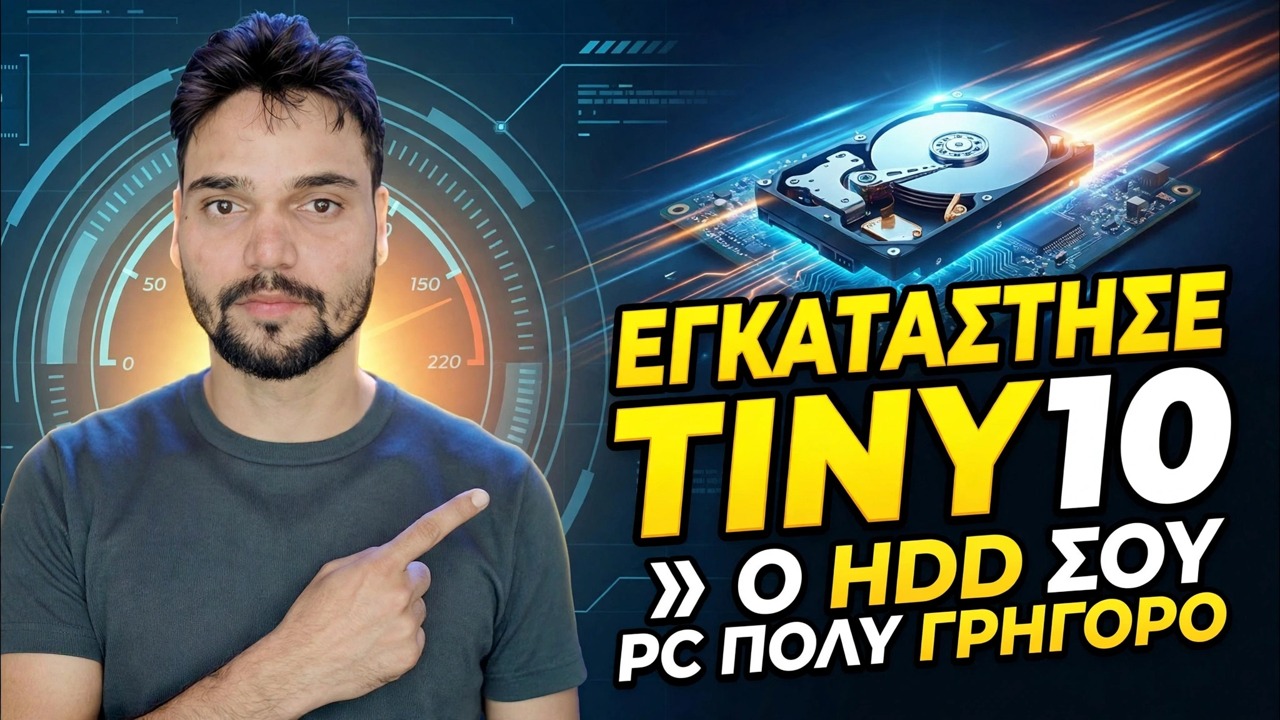 Παλιό αργό υπολογιστή σε γρήγορο ⚡