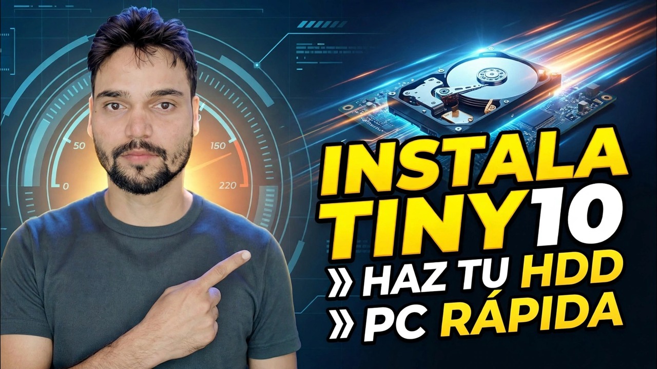 Vieja PC lenta a rápida ⚡