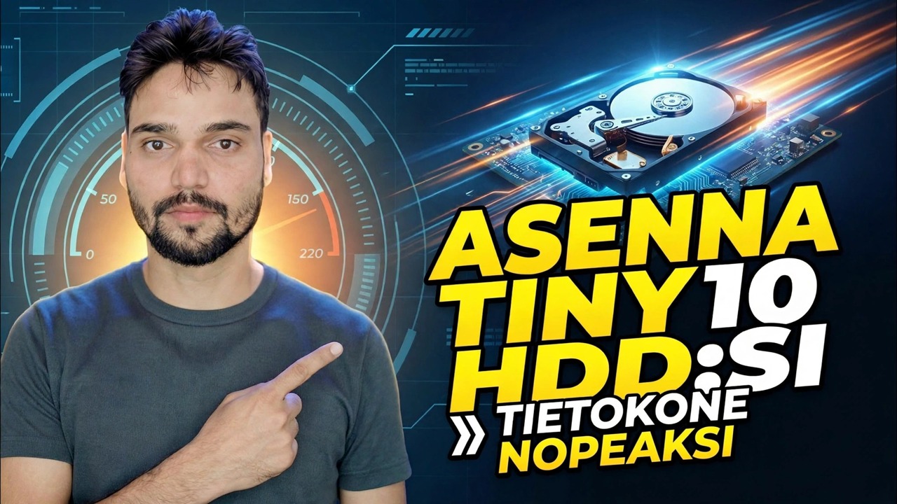 Vanha hidas PC nopeaksi ⚡