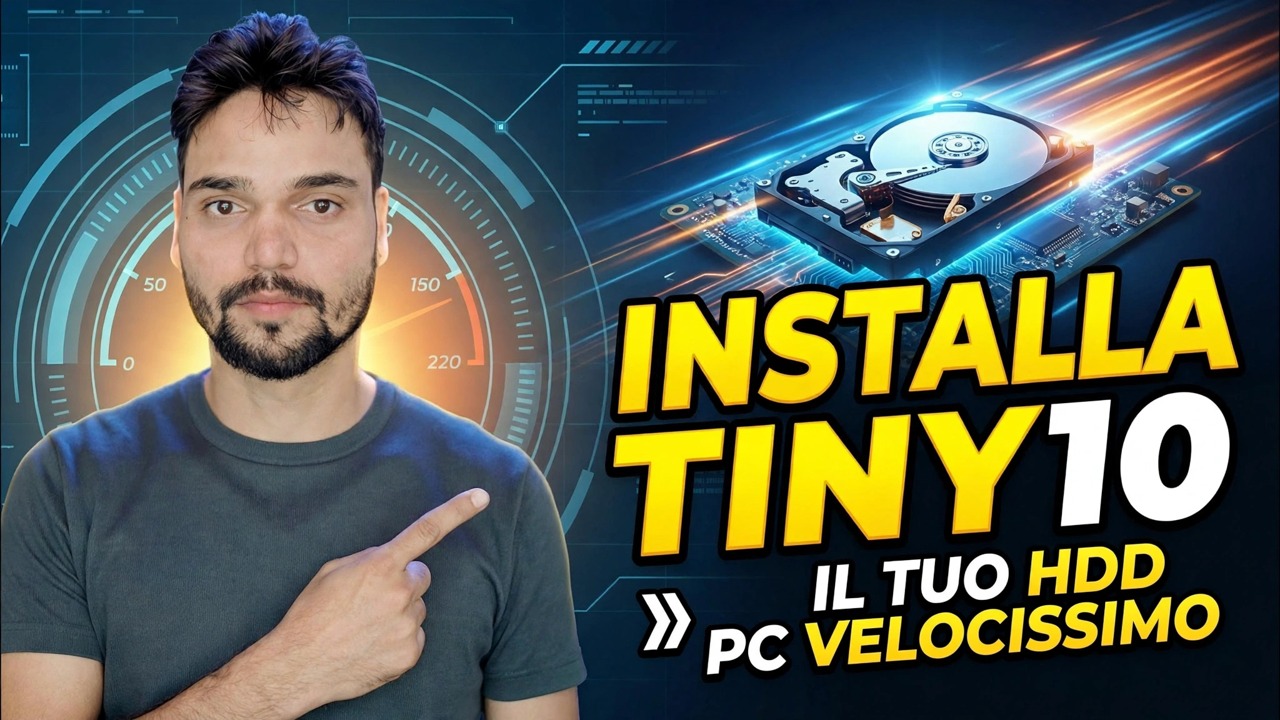 Vecchio PC lento a veloce ⚡