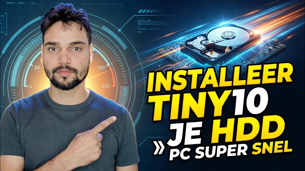 Van oude trage pc naar snel ⚡