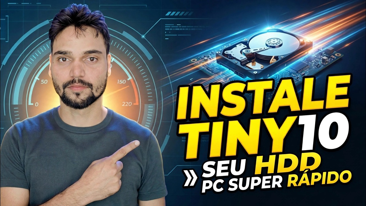 PC antigo lento para rápido ⚡