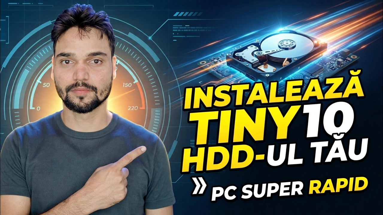 Vechiul PC lent la rapid ⚡