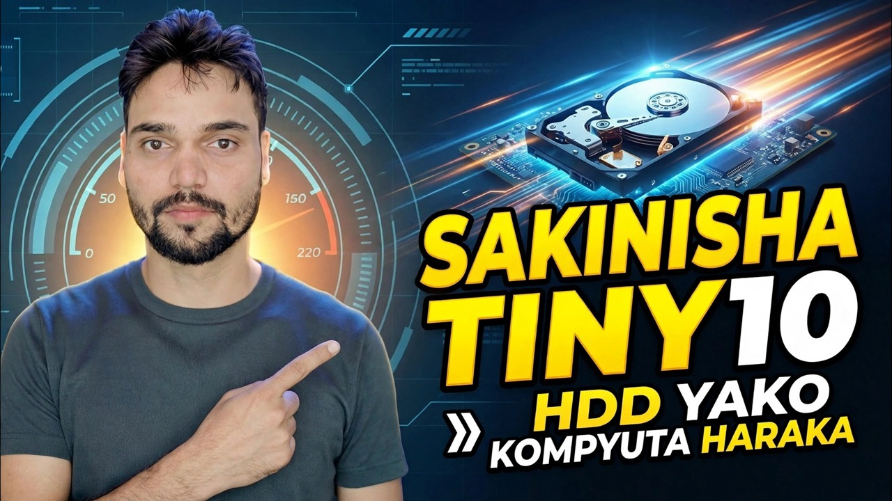 Kompyuta ya zamani ya polepole hadi Haraka ⚡