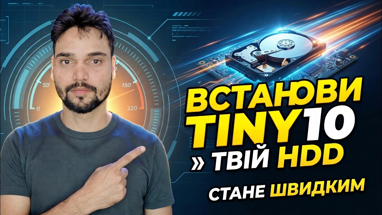 Від старого повільного ПК до швидкого ⚡