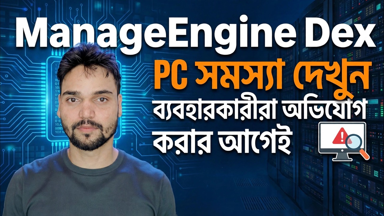 ManageEngine DEX - সেরা আইটি মনিটরিং টুল? 🔥 সম্পূর্ণ পর্যালোচনা এবং গাইড