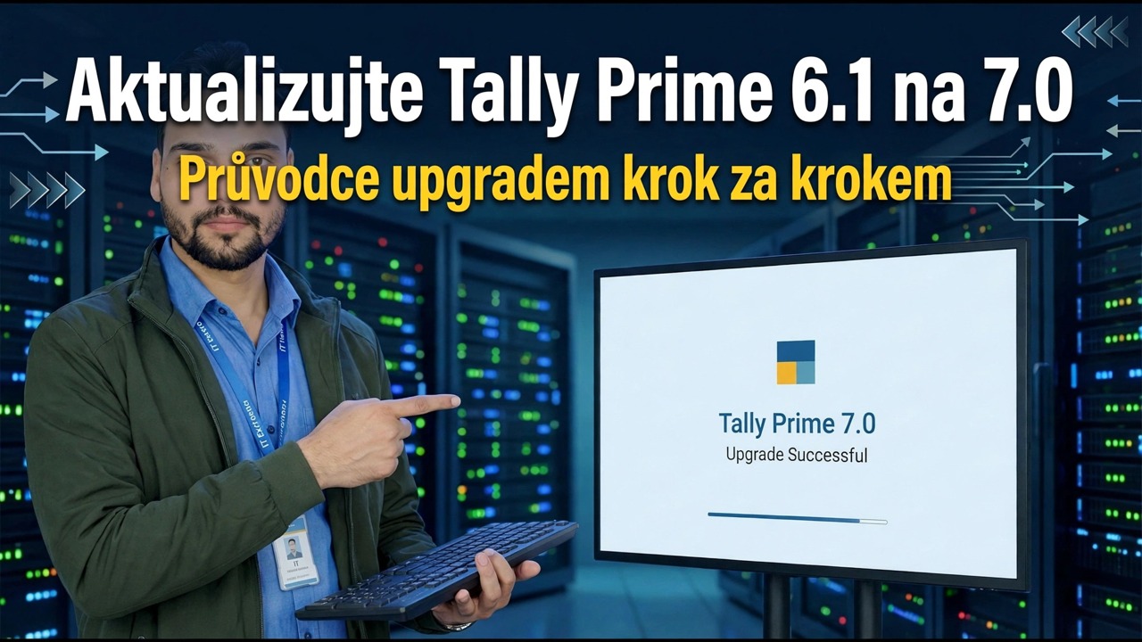 Aktualizujte Tally Prime 6.1 na 7.0