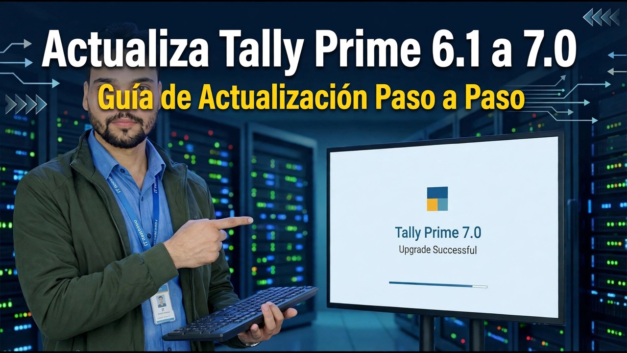 Actualizar Tally Prime 6.1 a 7.0