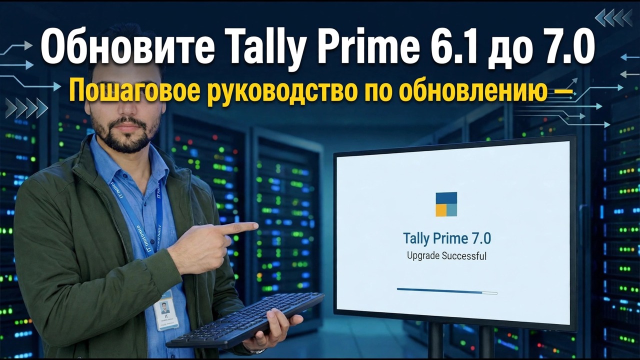 Обновите Tally Prime с 6.1 до 7.0