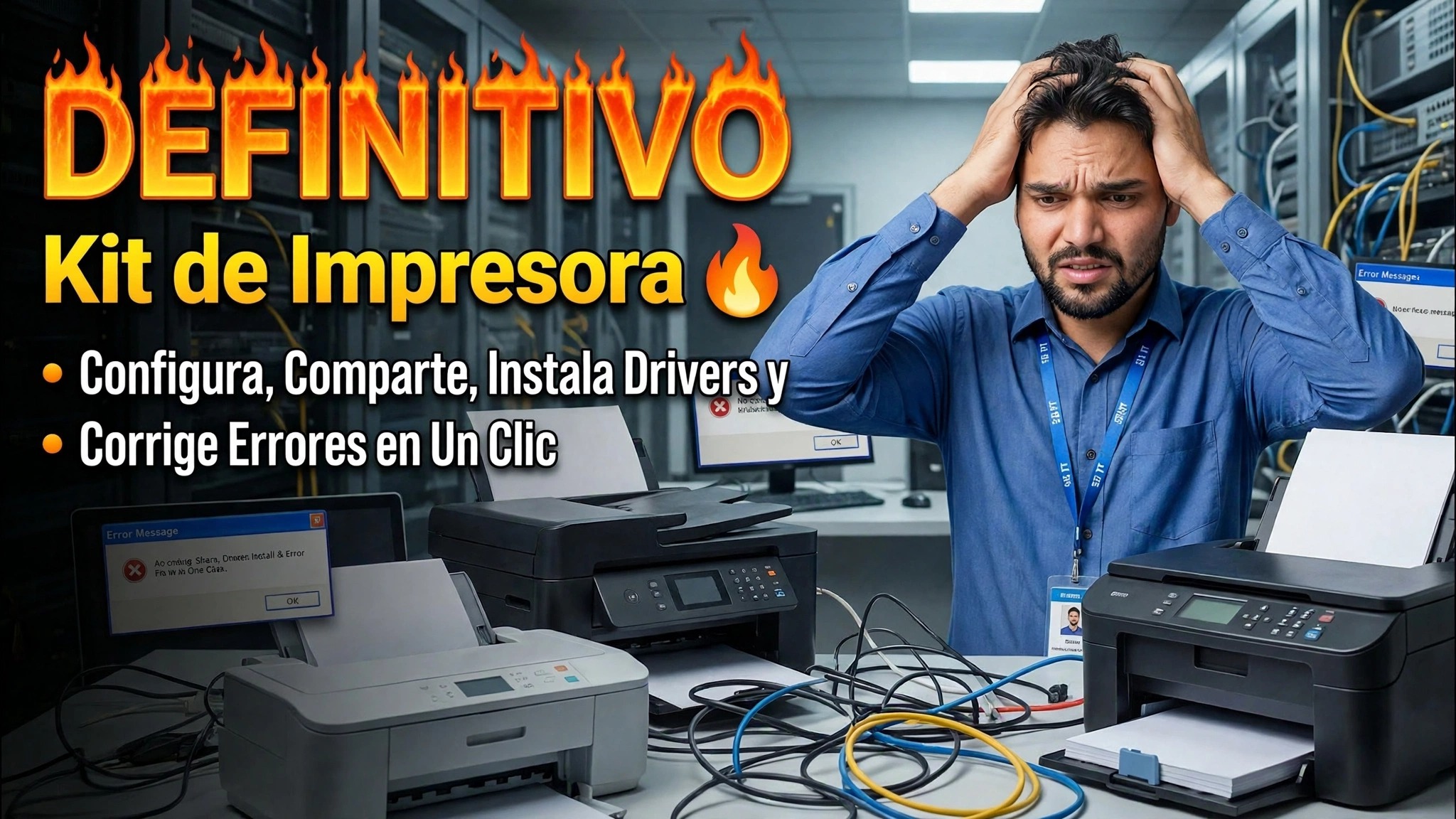 Solucione cualquier problema de la impresora como un ingeniero 🔥 Capacitación completa en impresoras