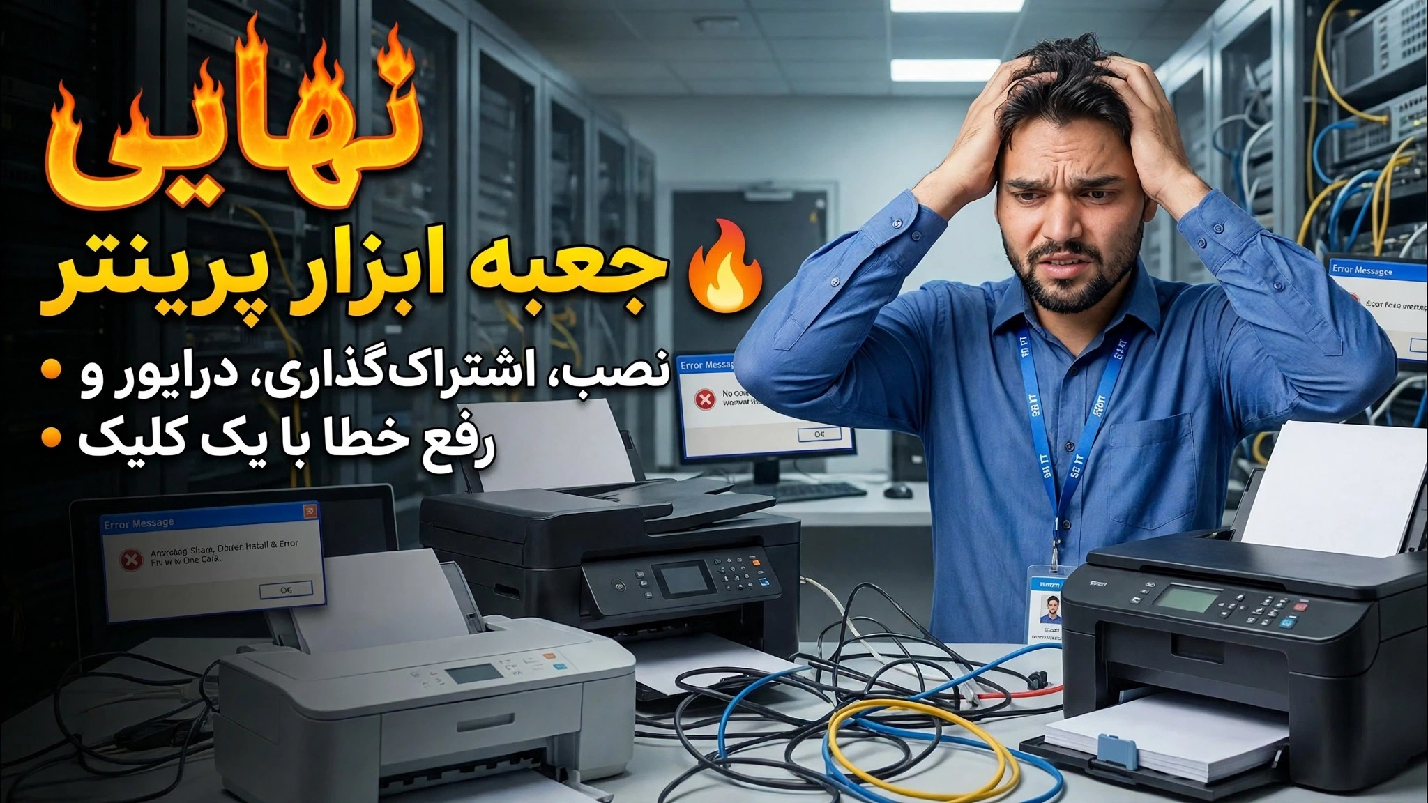 هر گونه مشکل چاپگر را مانند یک مهندس برطرف کنید 🔥 آموزش کامل چاپگر