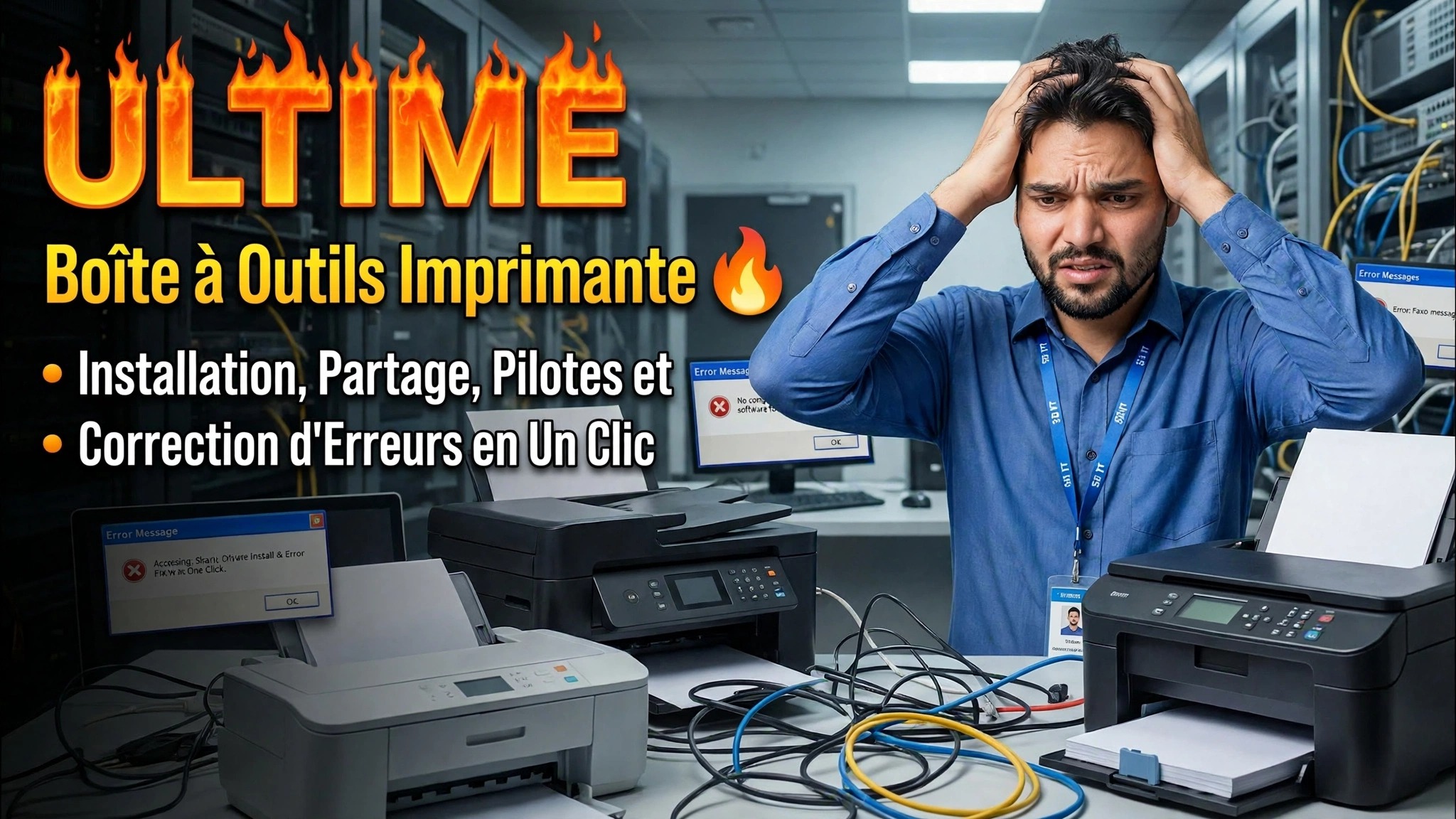 Résolvez n'importe quel problème d'imprimante comme un ingénieur 🔥 Formation complète sur l'imprimante